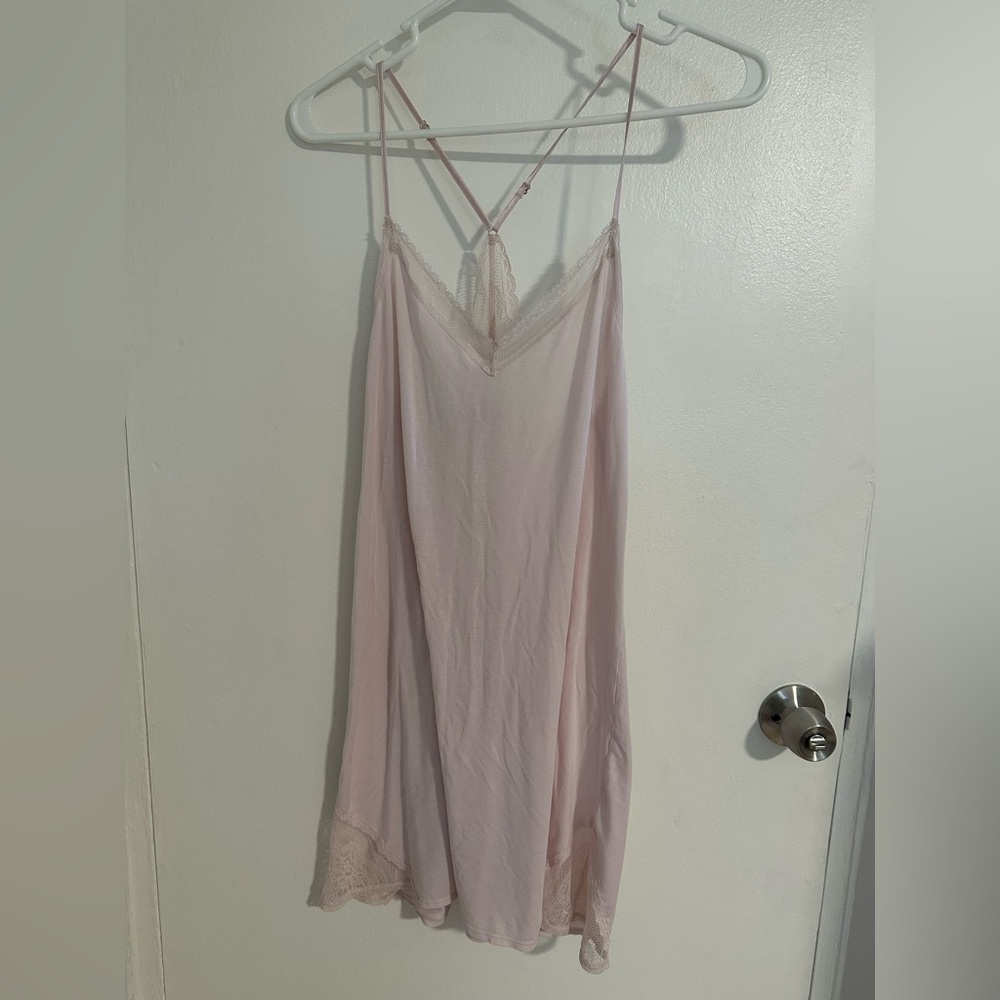 Victoria's Secret Pink Lace Detail Slip